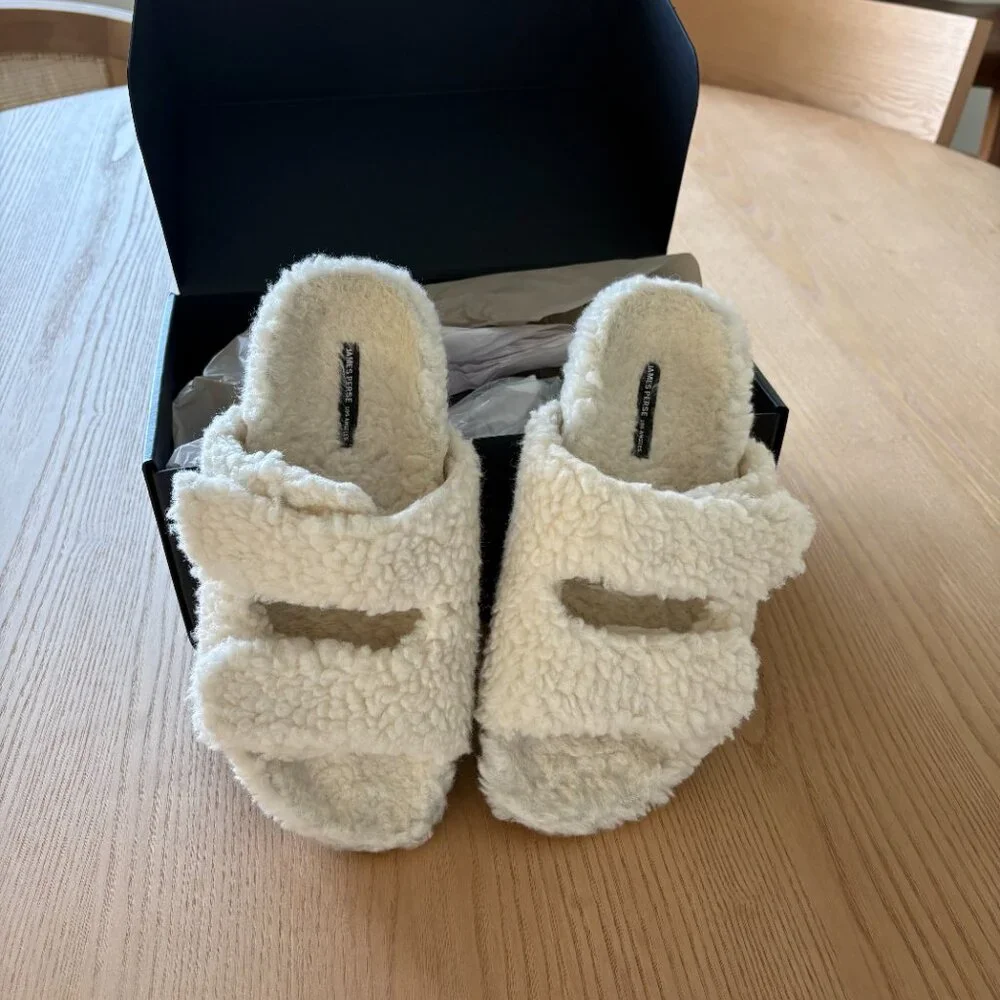 James Perse Sherling Sandals Size 7 - Picture 4 of 6